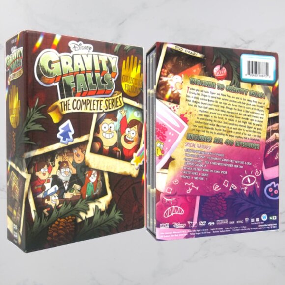 Other - Gravity Falls: the Complete Series Season 1-3 (DVD, 2018, 7-Disc Set)